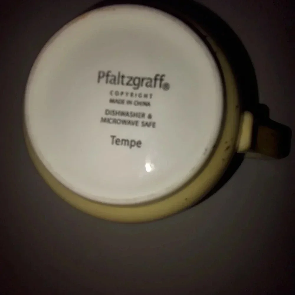 Pfaltzgraff Tempe design coffee/tea mug, southwestern microwave dishwasher safe
